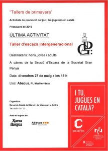 tallers de primavera